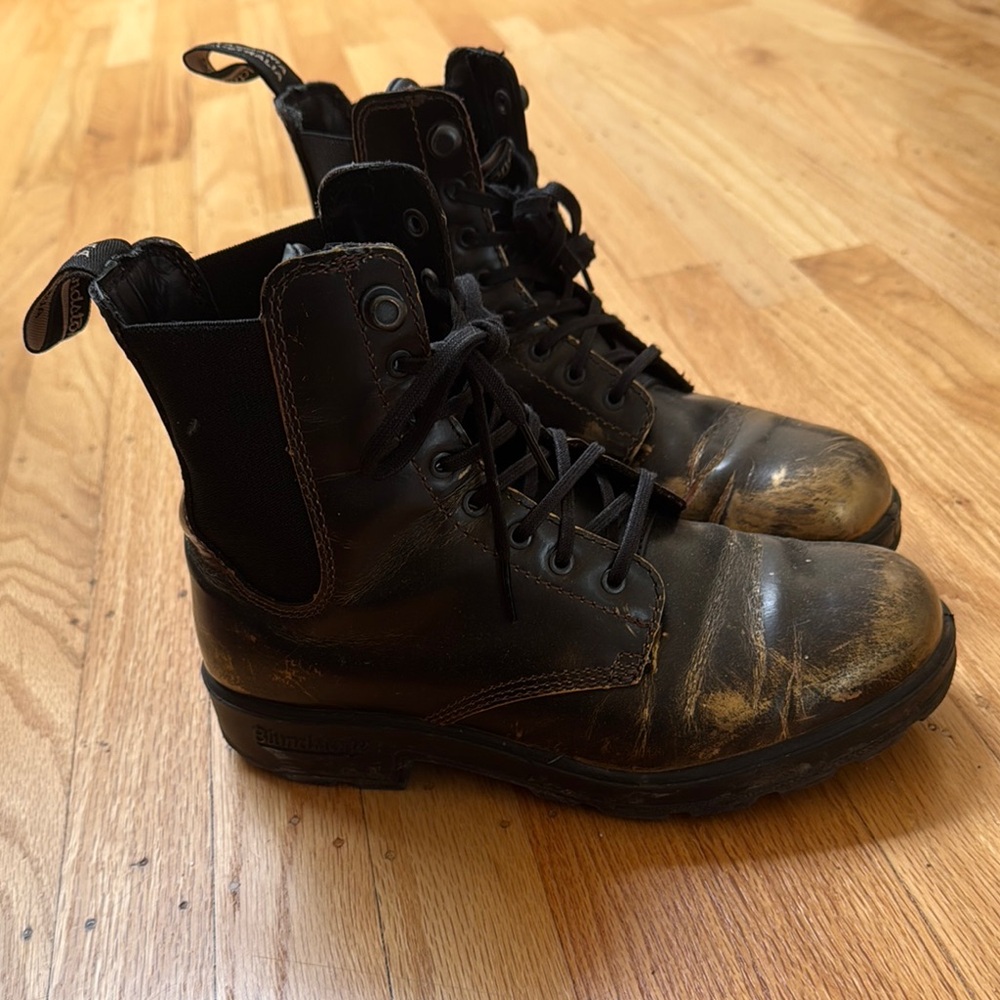 4.5sz Blundstone leather boots women’s